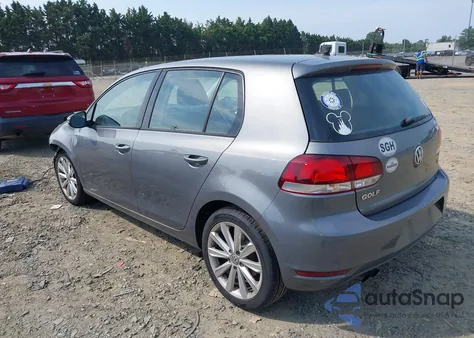 2014 Volkswagen Golf 2.0L Tdi from USA, damaged, VIN WVWDM7AJ7EW006825